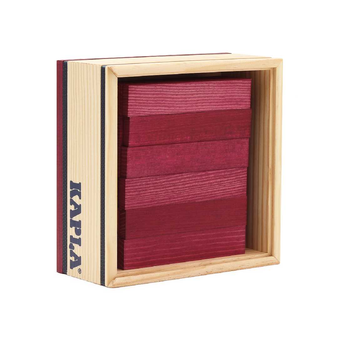 KAPLA PLUM-COLORED BOX