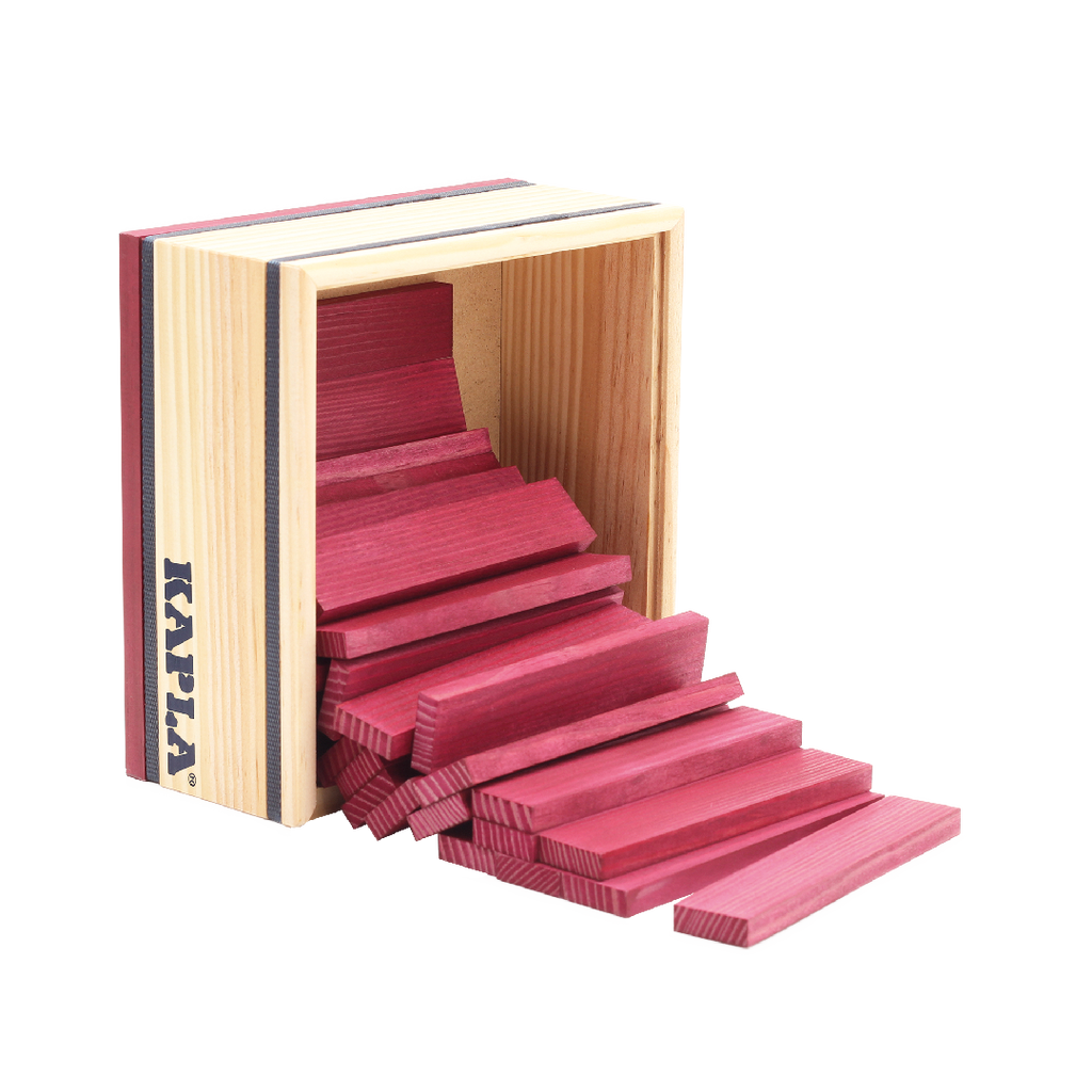 KAPLA PLUM-COLORED BOX