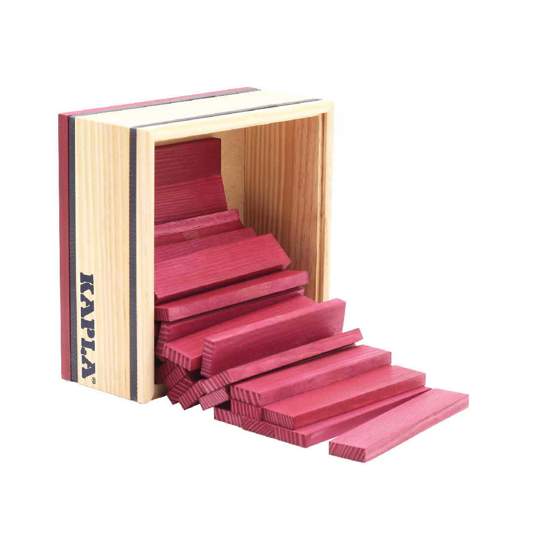 KAPLA PLUM-COLORED BOX