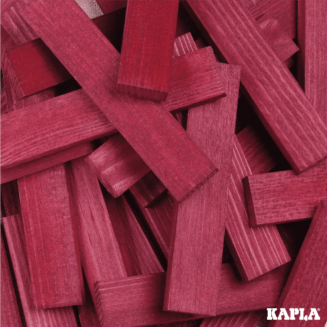 KAPLA PLUM-COLORED BOX
