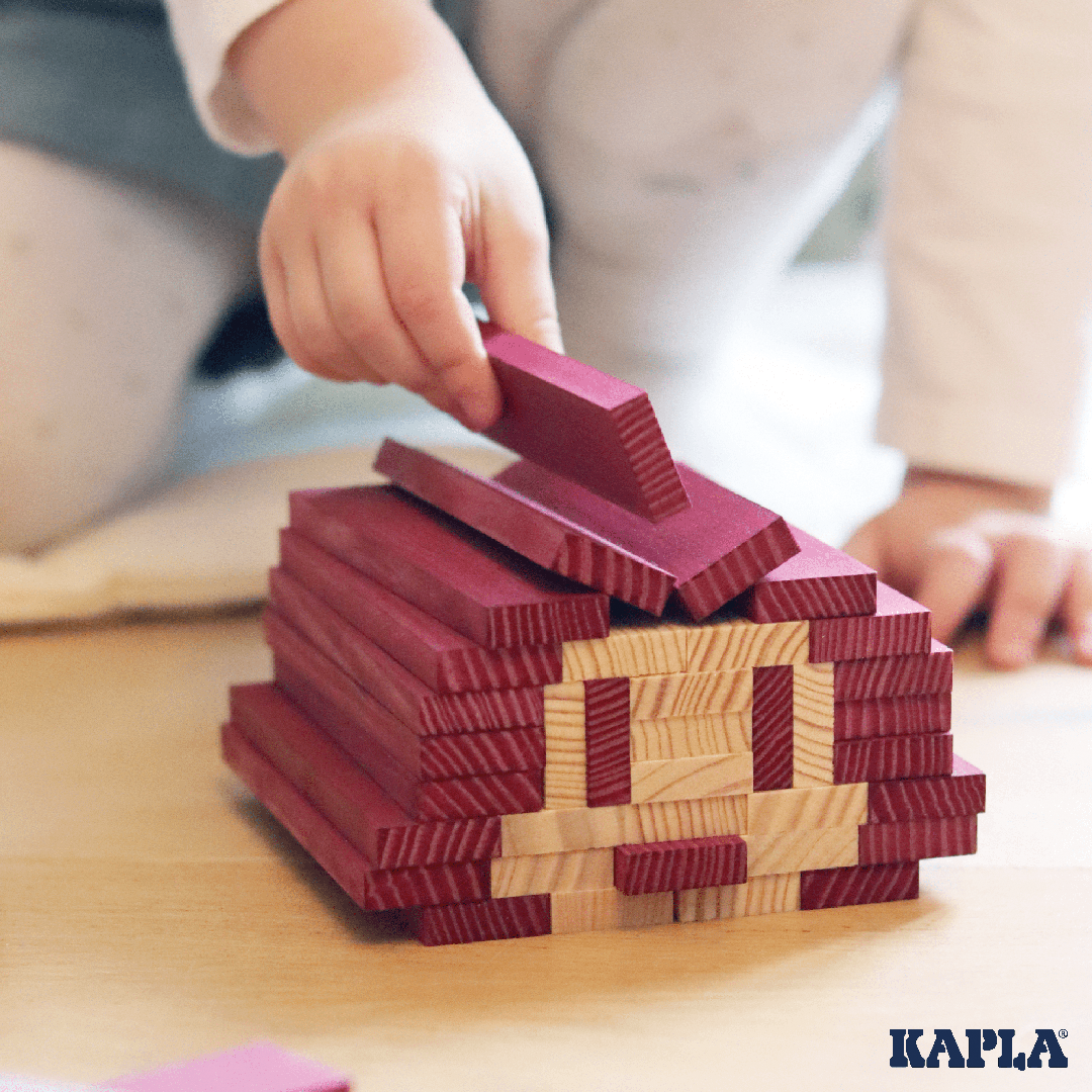 KAPLA PLUM-COLORED BOX