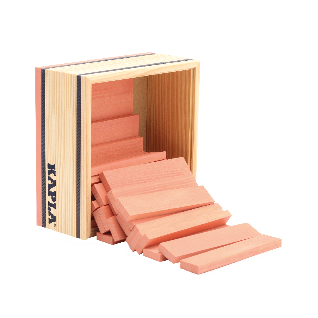 KAPLA PINK-COLORED BOX