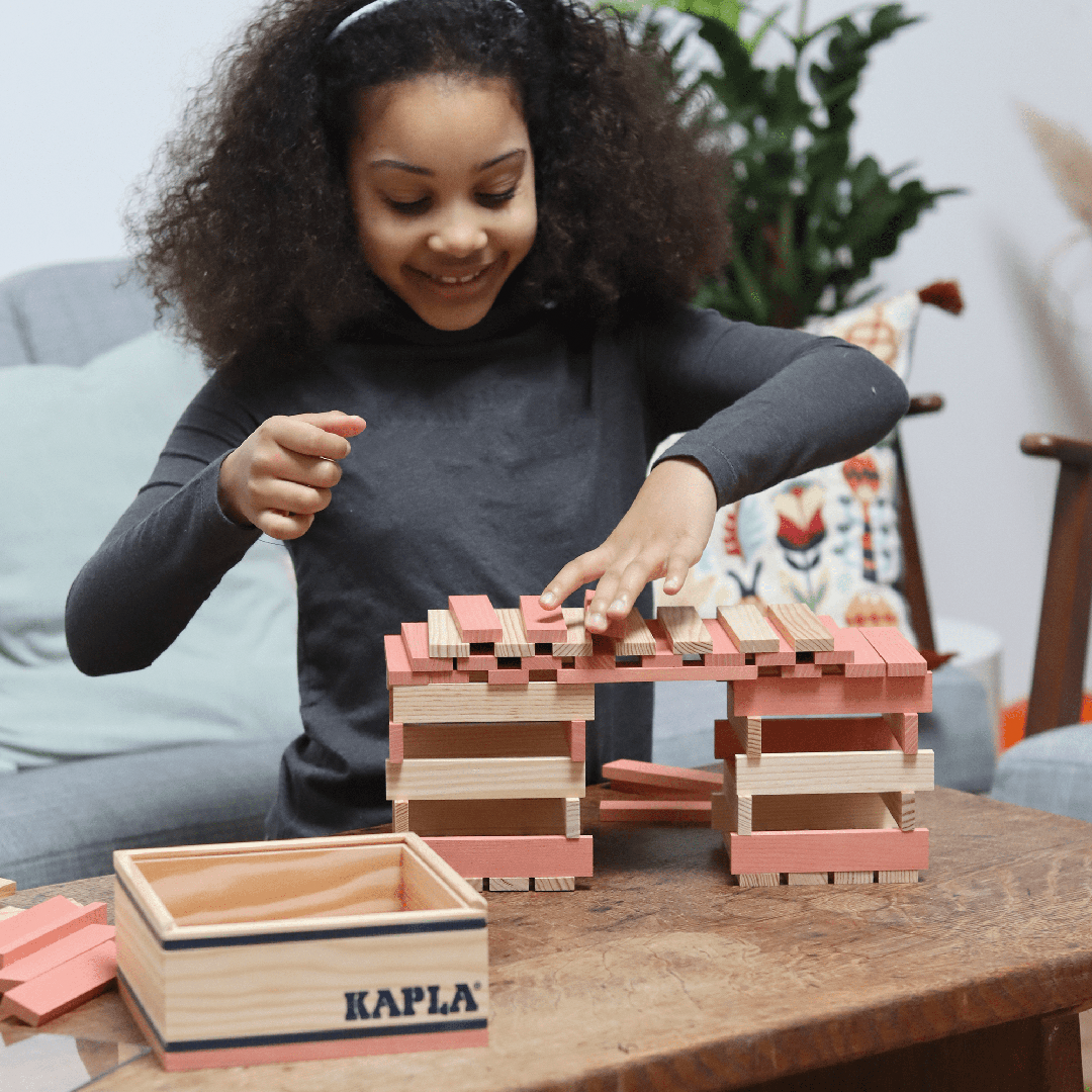 KAPLA PINK-COLORED BOX