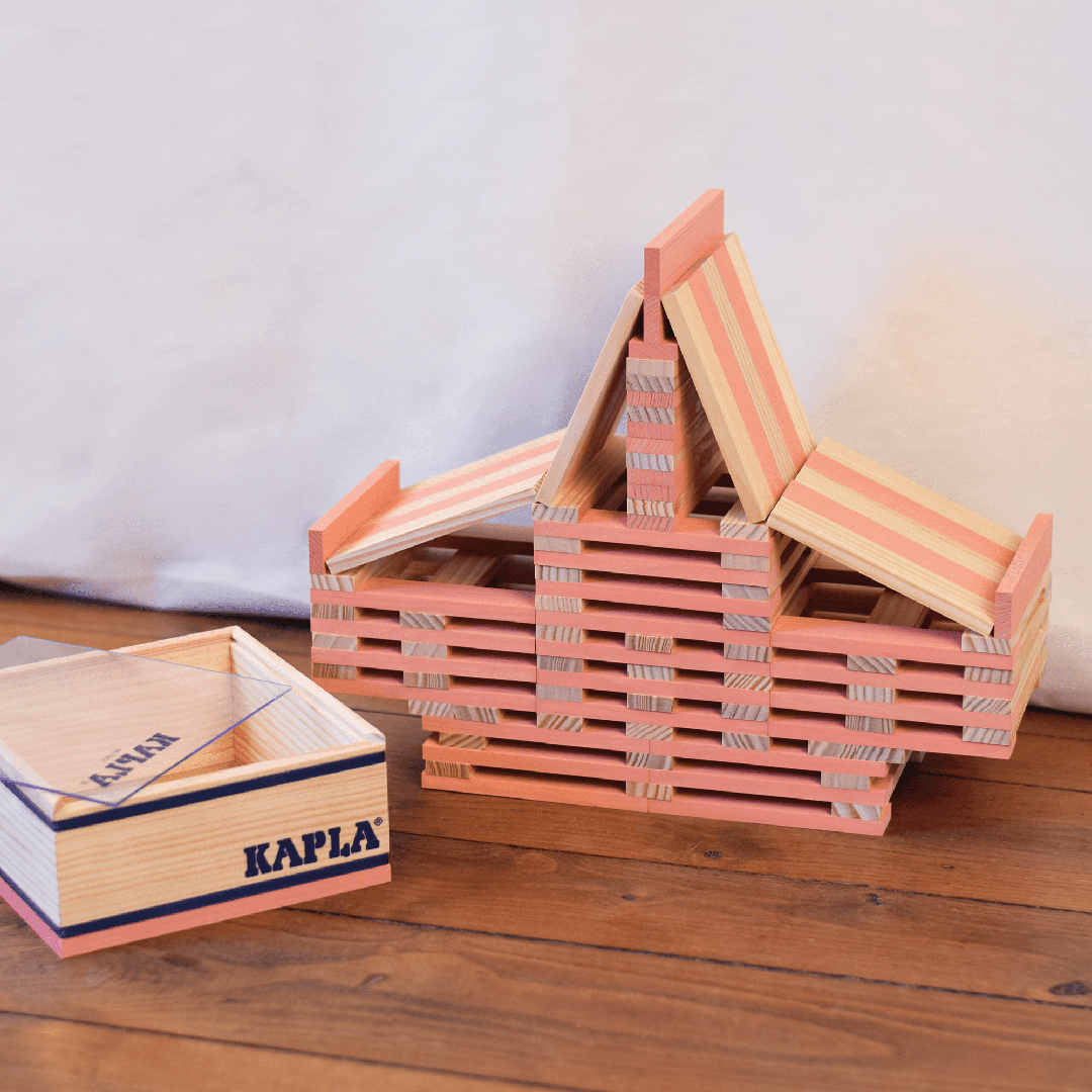 KAPLA PINK-COLORED BOX