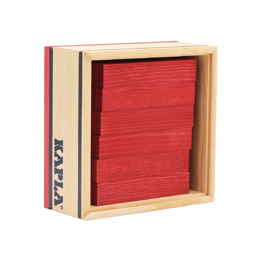 Kapla Box 40 pieces Red