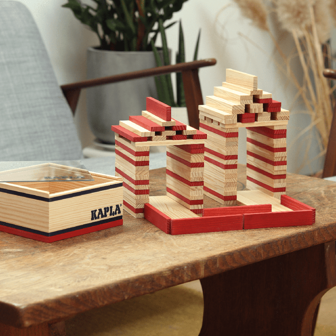 Kapla Box 40 pieces Red