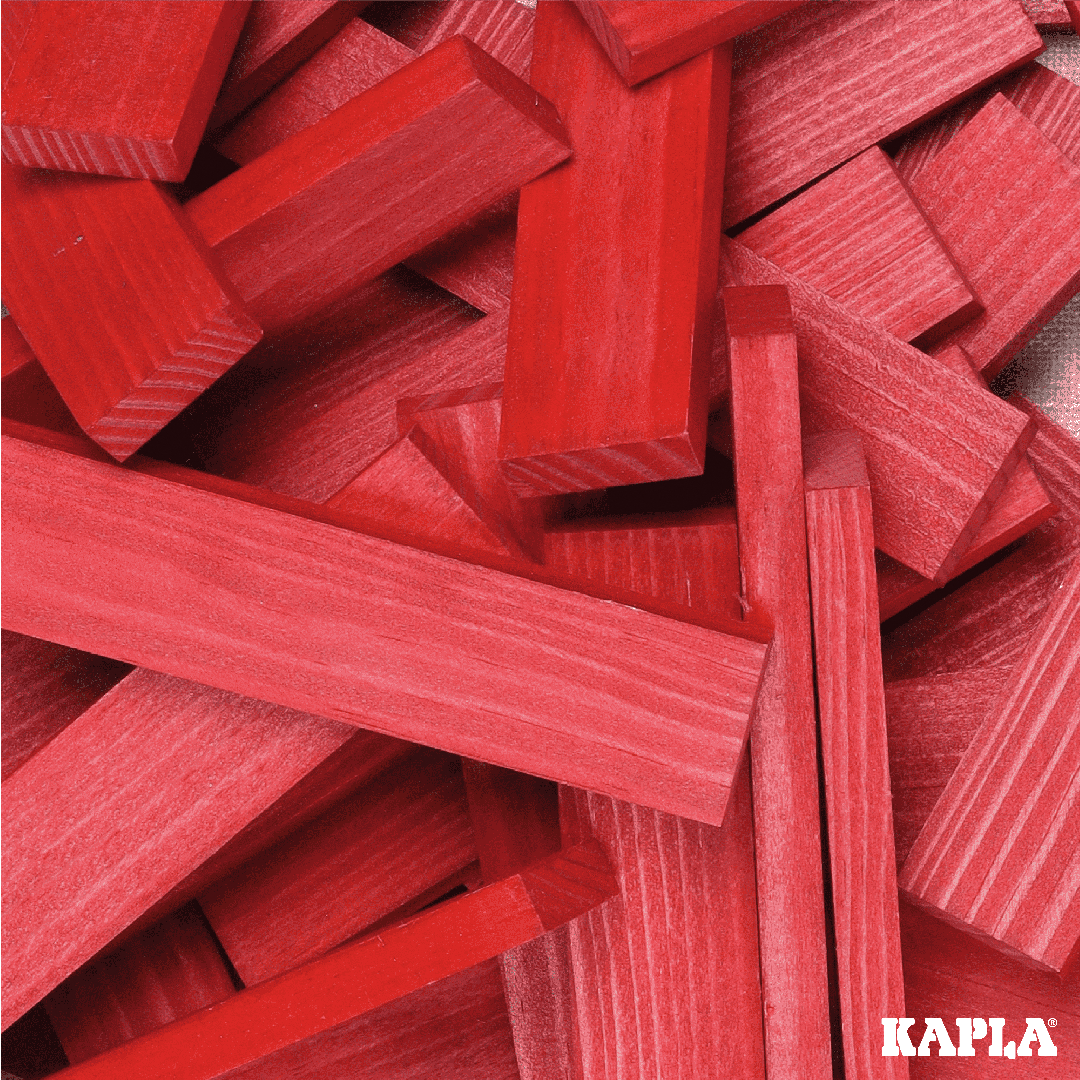 Kapla Box 40 pieces Red