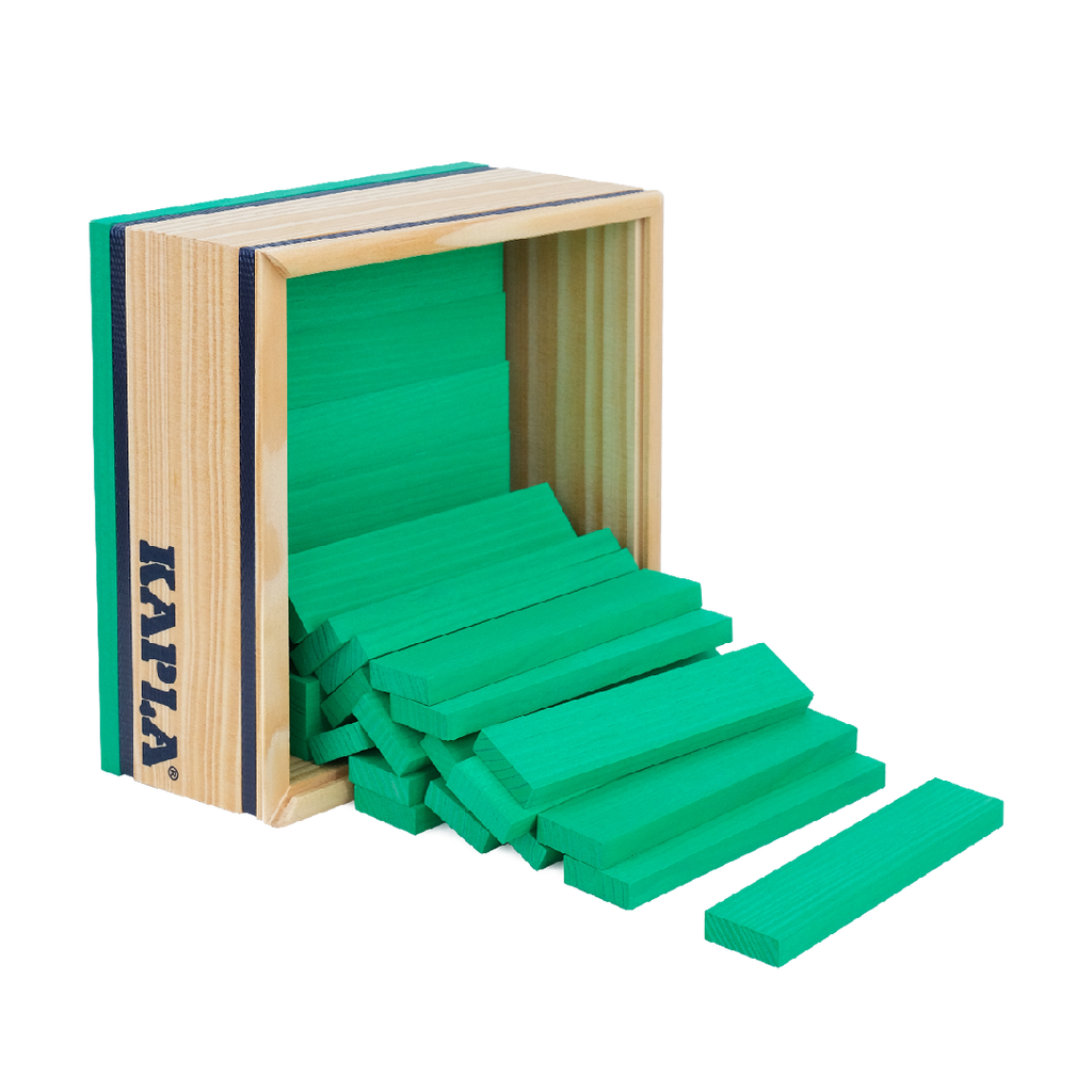 Kapla box 40 pieces green