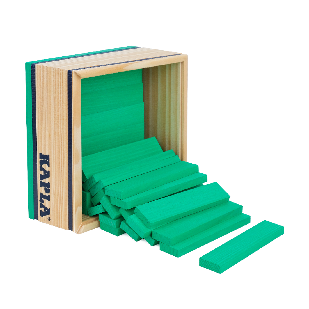 Kapla box 40 pieces green