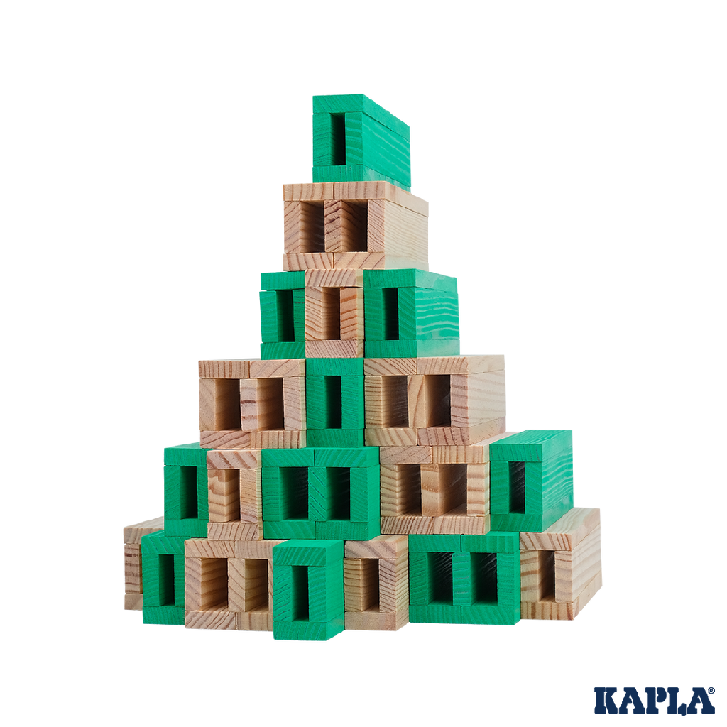 Kapla box 40 pieces green