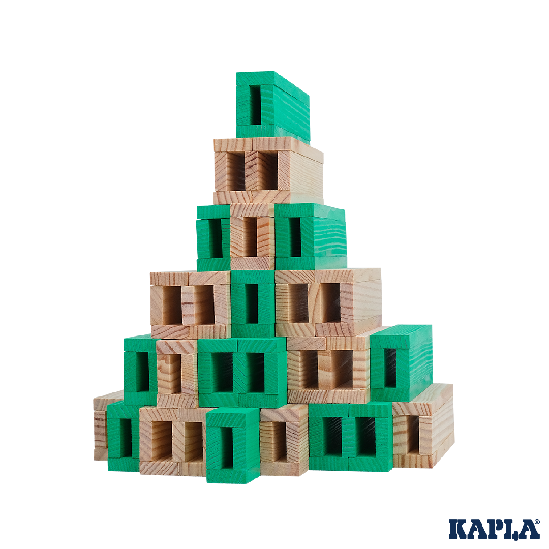 Kapla box 40 pieces green