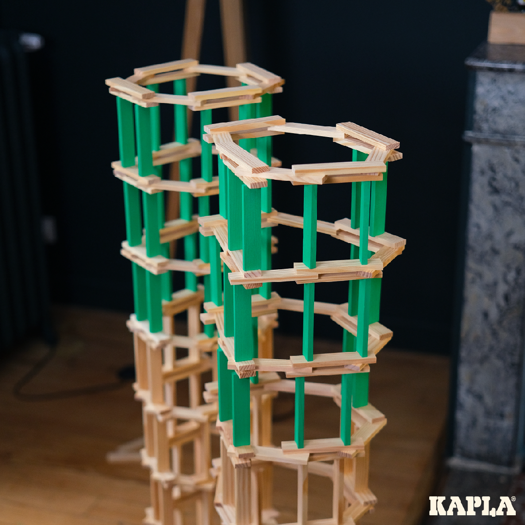 Kapla box 40 pieces green