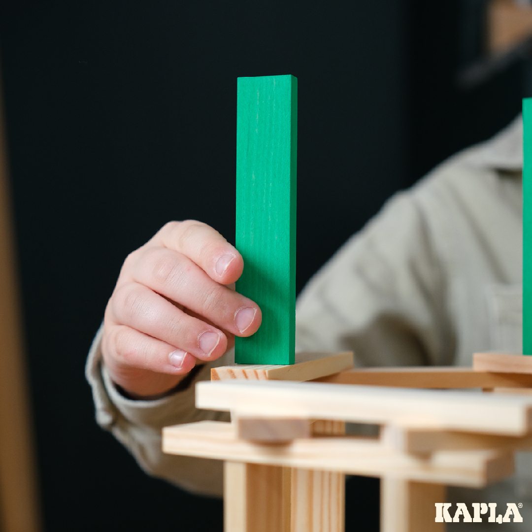Kapla box 40 pieces green