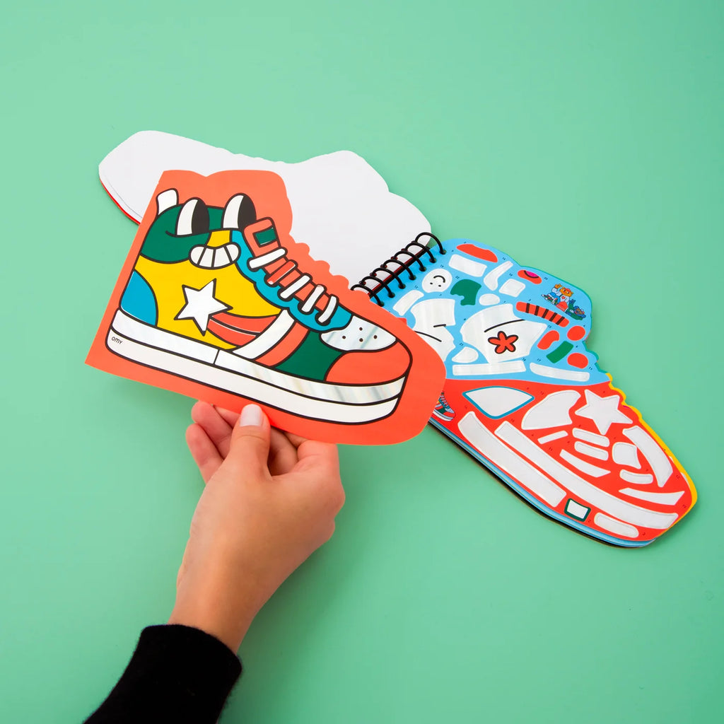 Carnet stickers par numéro chaussure