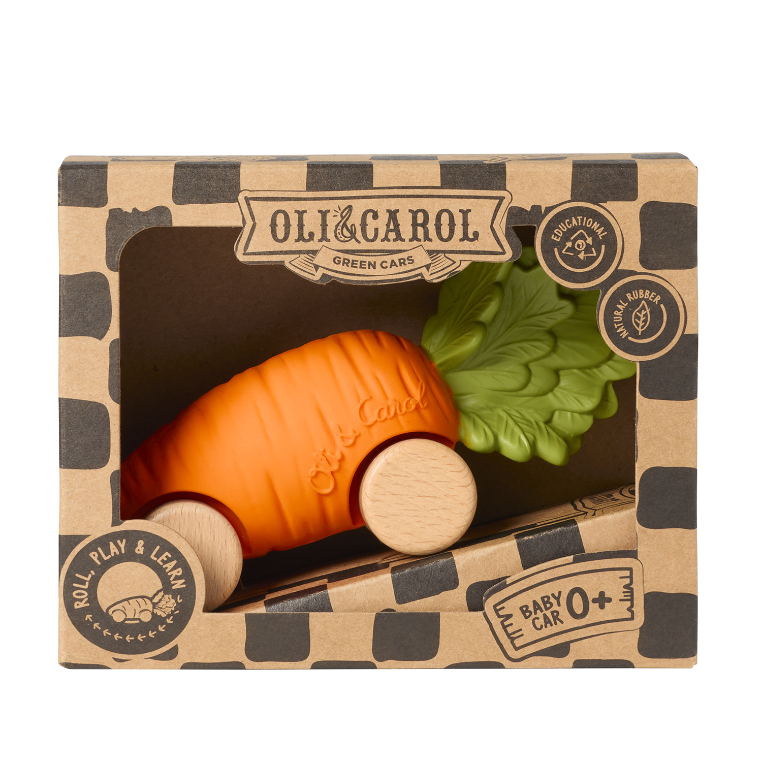 Cathy The Carrot Baby Car Toy