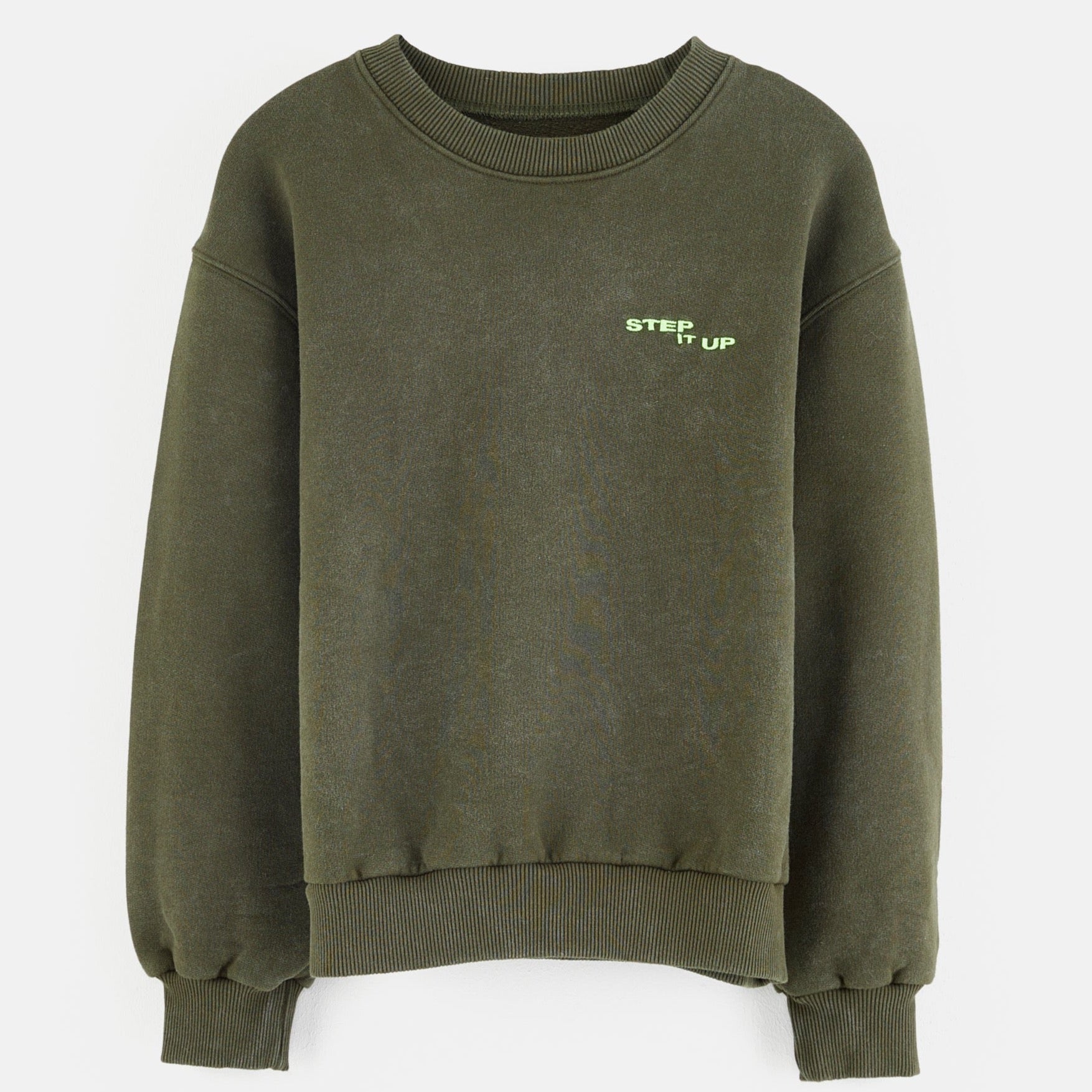 Khaki sweatshirt