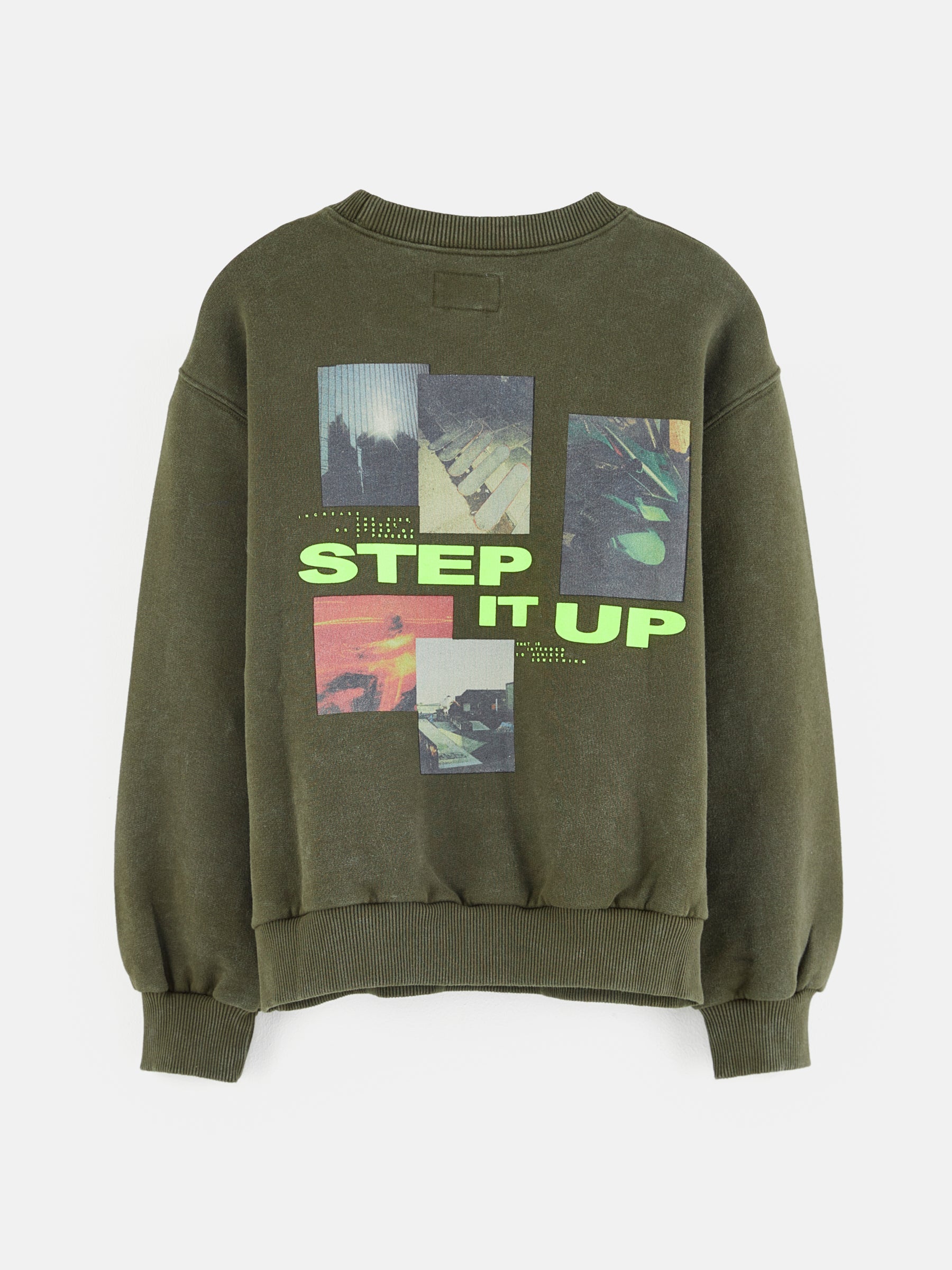 Khaki sweatshirt