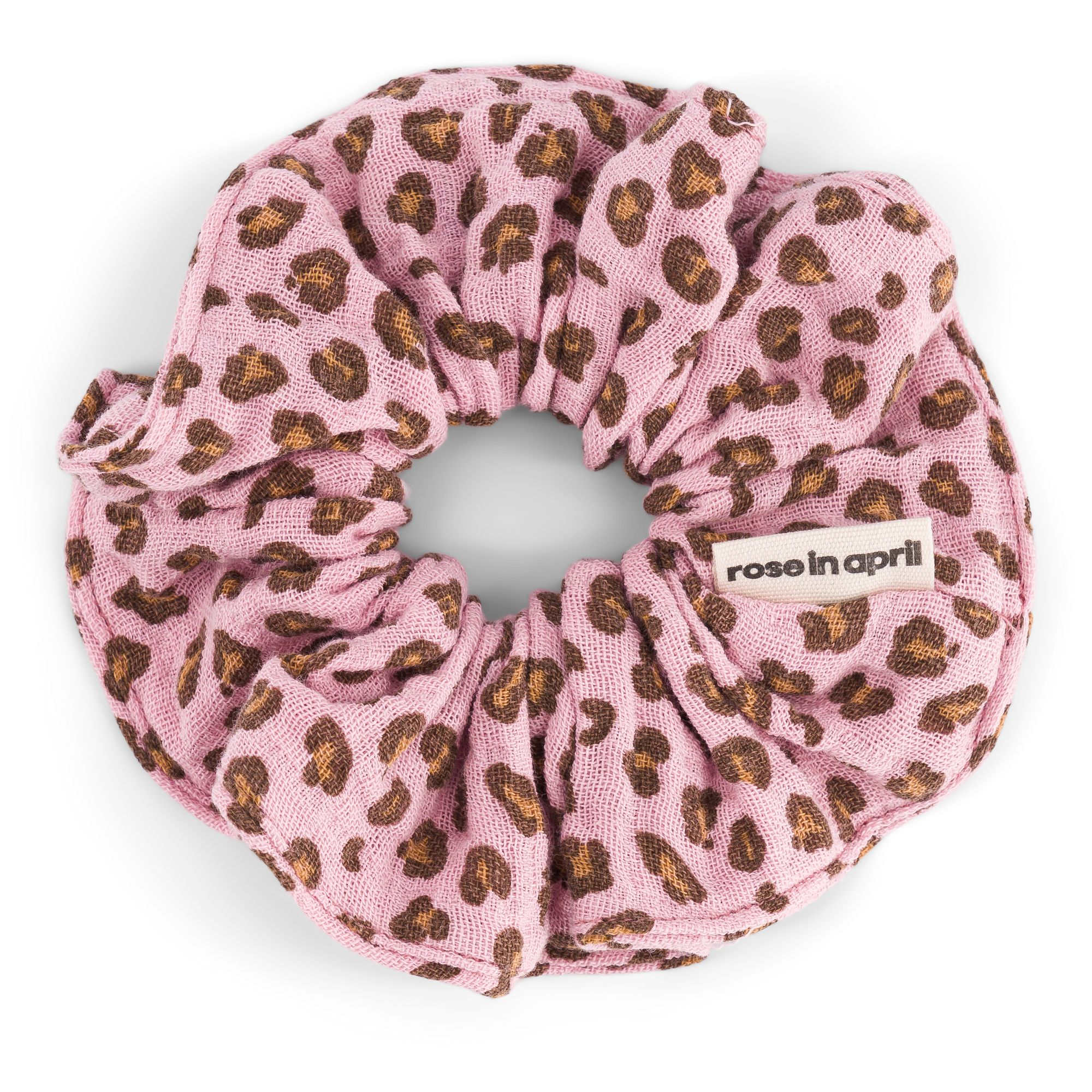 Mini Leopard Candy Scrunchie