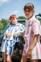 Polignac Raw Cut Cotton Piqué Shorts