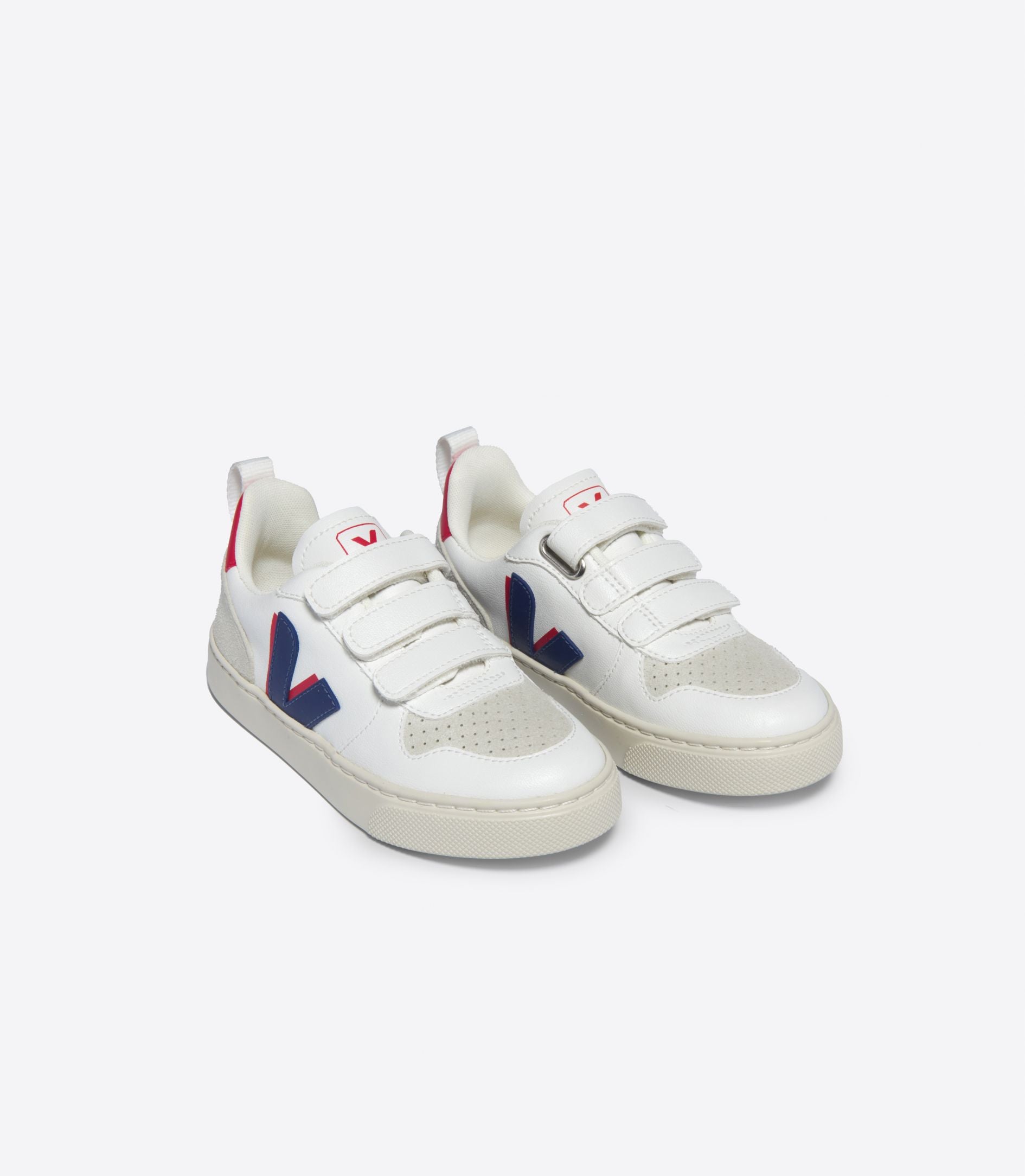 V-10 cwl vegan Marsala orange fluo scratch sneakers