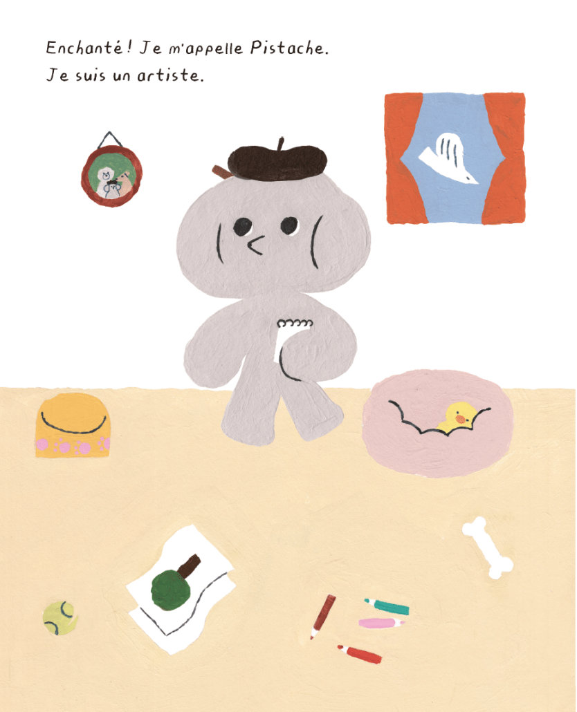 Livre LE PORTRAIT DE PISTACHE