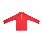 Saline Rashguard Red/White UPF 50+