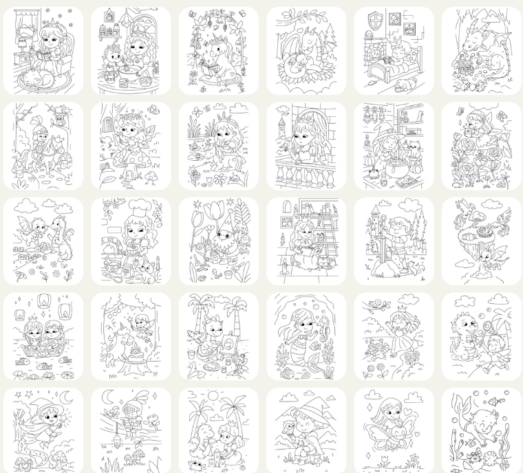 Recharge KIDYDRAW-PAD Il était une fois