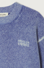 Pull Damsville Bleu Print