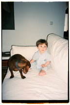 Pantalon Bébé Almond Rayé Bleu Vista