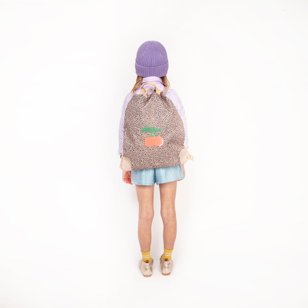 Sac enfant Jeune Premier – Modèle City Bag Leopard