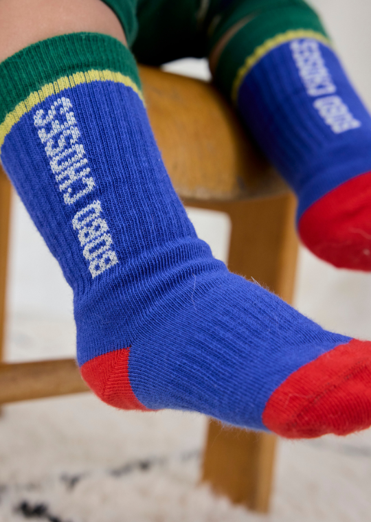 Bobo Choses Color block long socks
