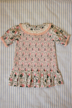 vetements durables enfants bonjour Tunique Prairie in bloom