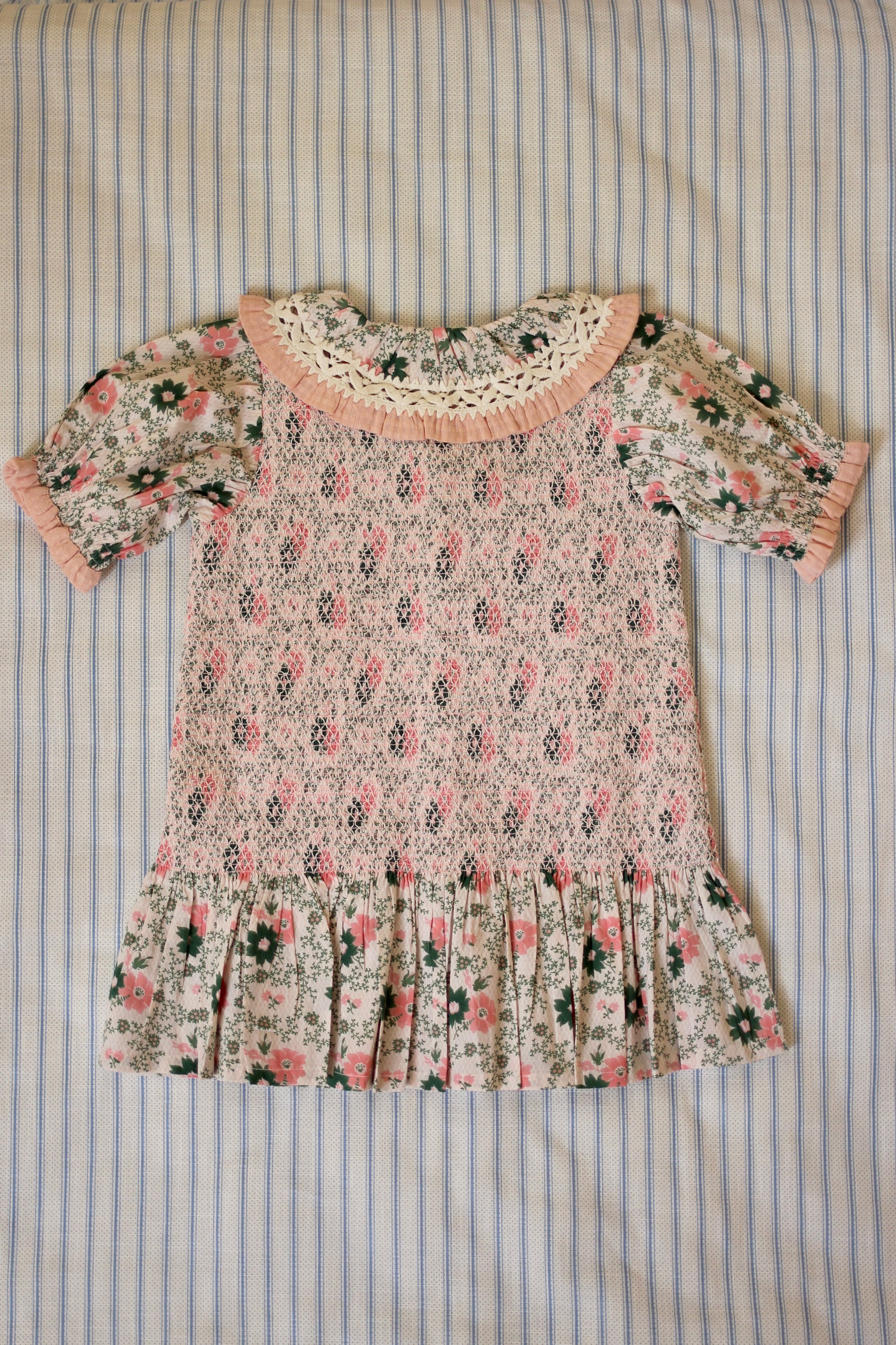 vetements durables enfants bonjour Tunique Prairie in bloom