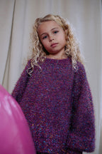 STARDAZZLE GLITTER SWEATER RAINBOW