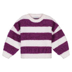Pull enfant rayé pailleté