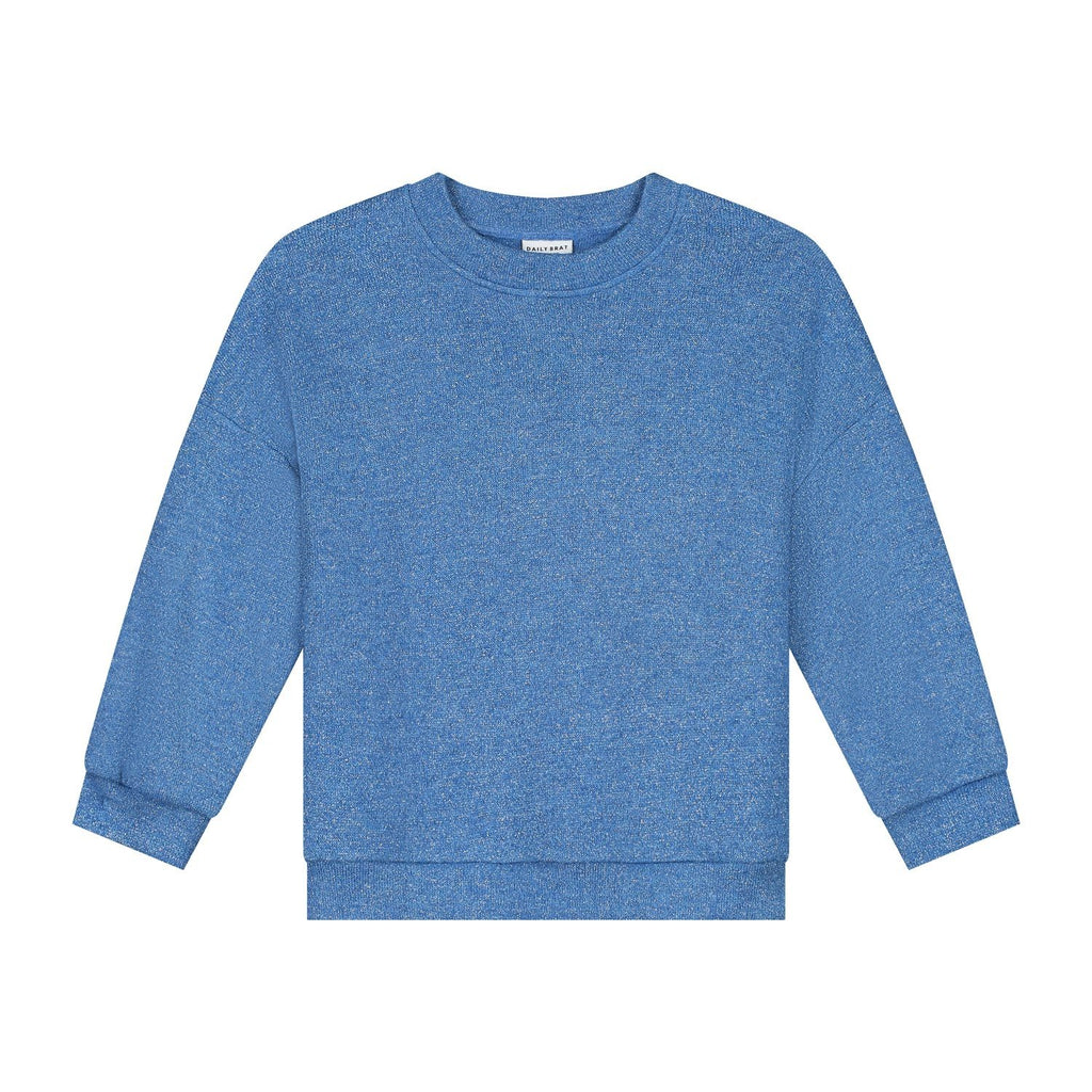 Poppy glitter children's sweatshirt 