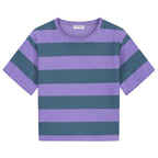 Striped Teal Terry Cloth T-shirt
