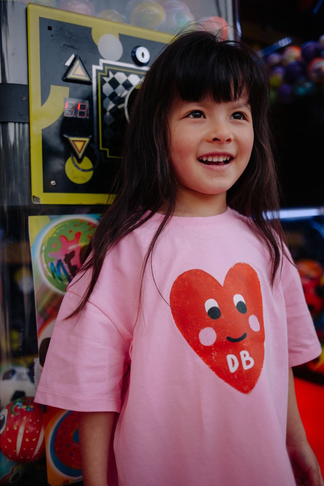 Pink Cosmos PATTY HEART T-Shirt