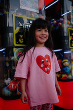 Pink Cosmos PATTY HEART T-Shirt