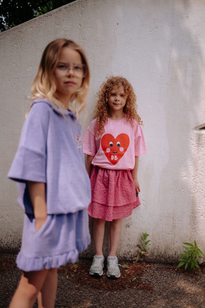 Pink Cosmos PATTY HEART T-Shirt