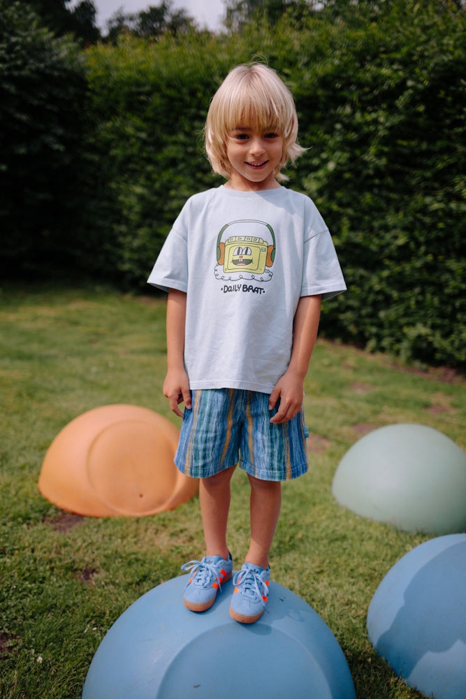 T-shirt Bleu Sterling FUNKY HEADPHONES