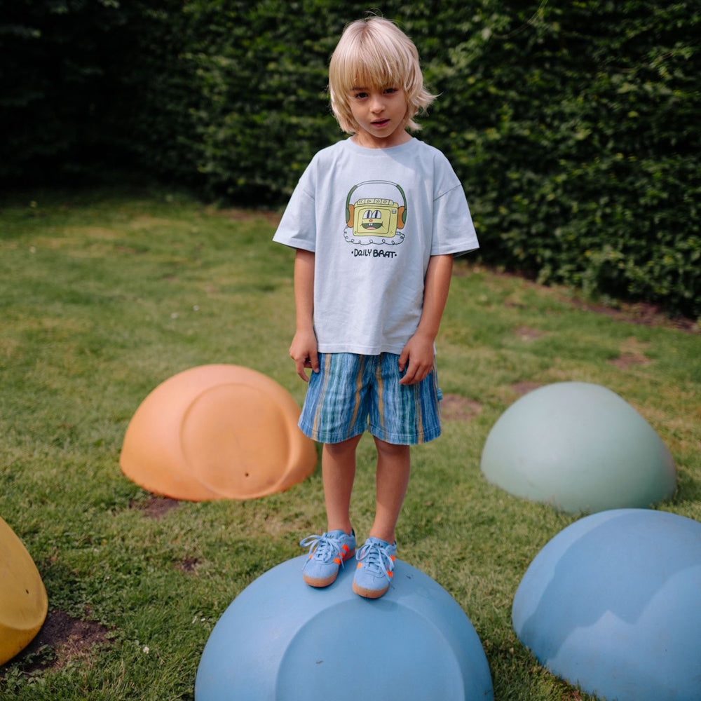 T-shirt Bleu Sterling FUNKY HEADPHONES