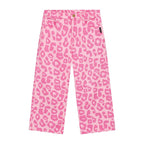 Bubble Pink Leopard Print Jeans