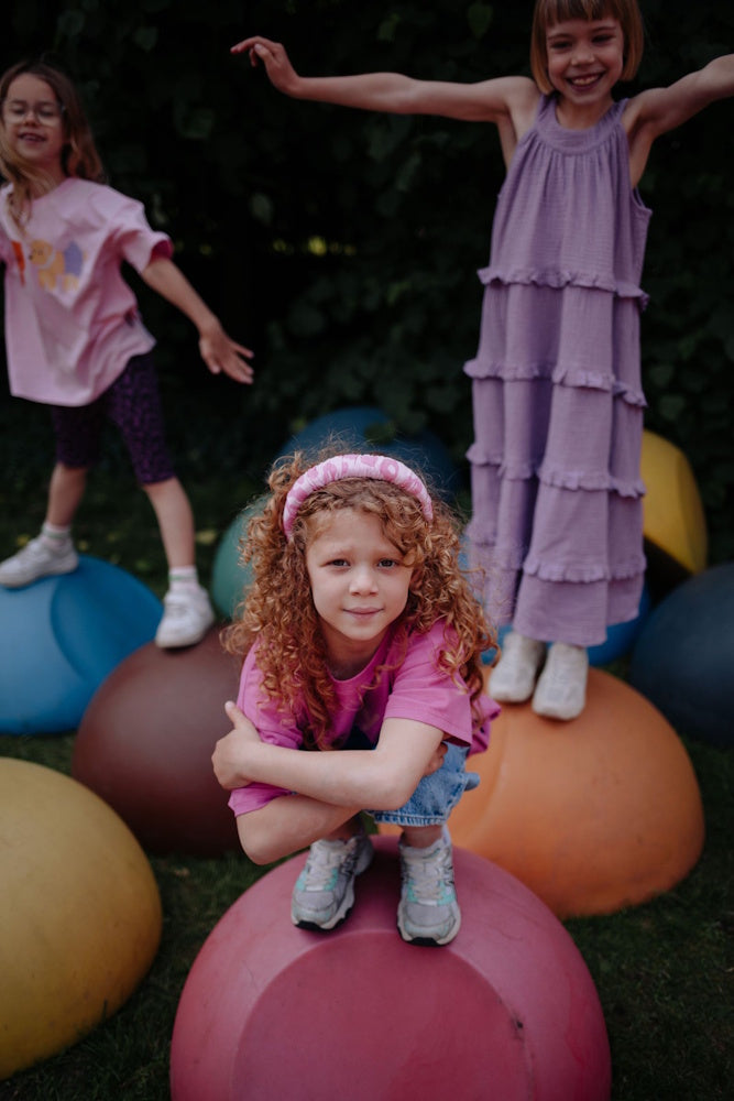 Pink Leopard Headband