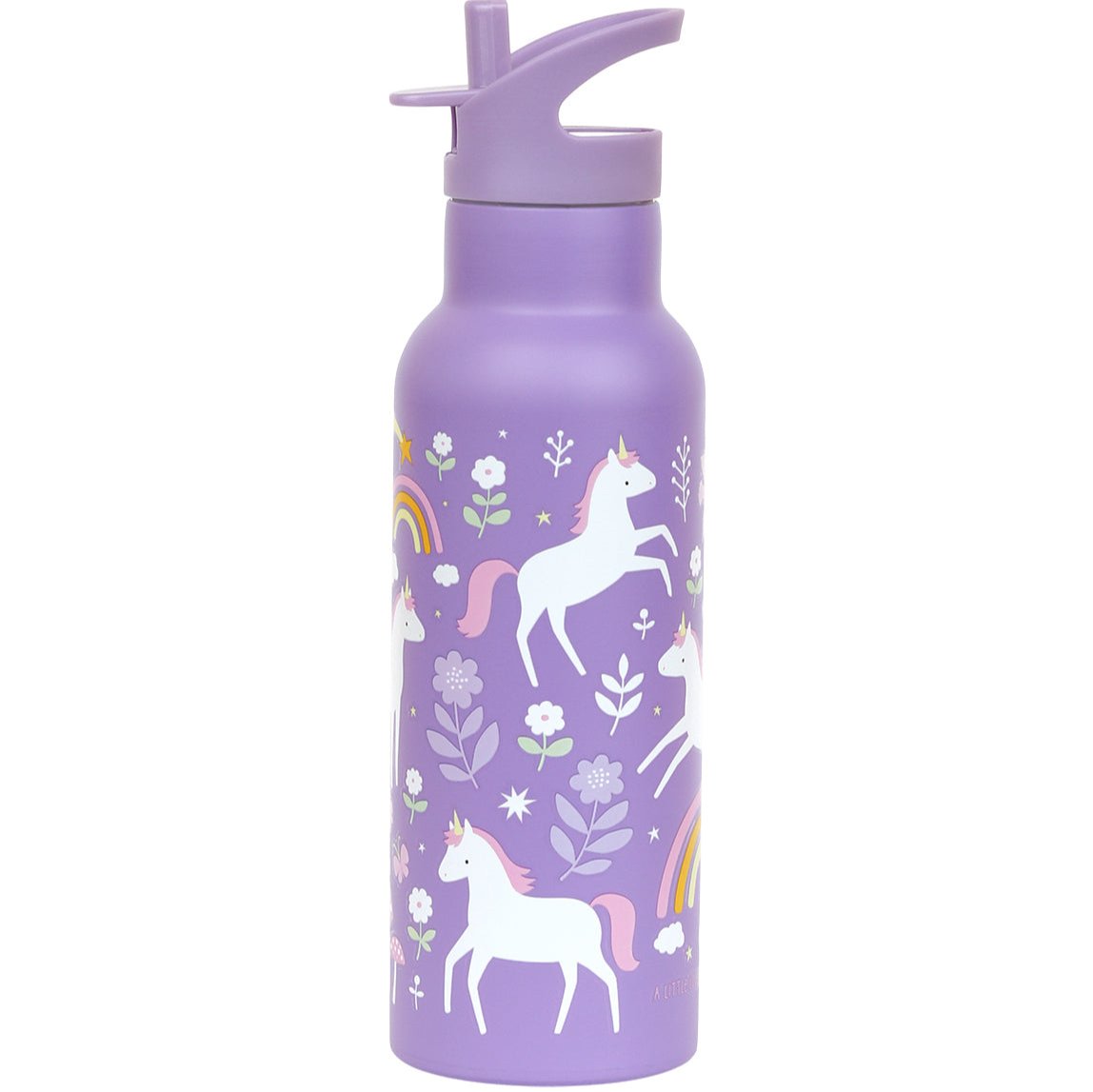 Blue bisou water bottle