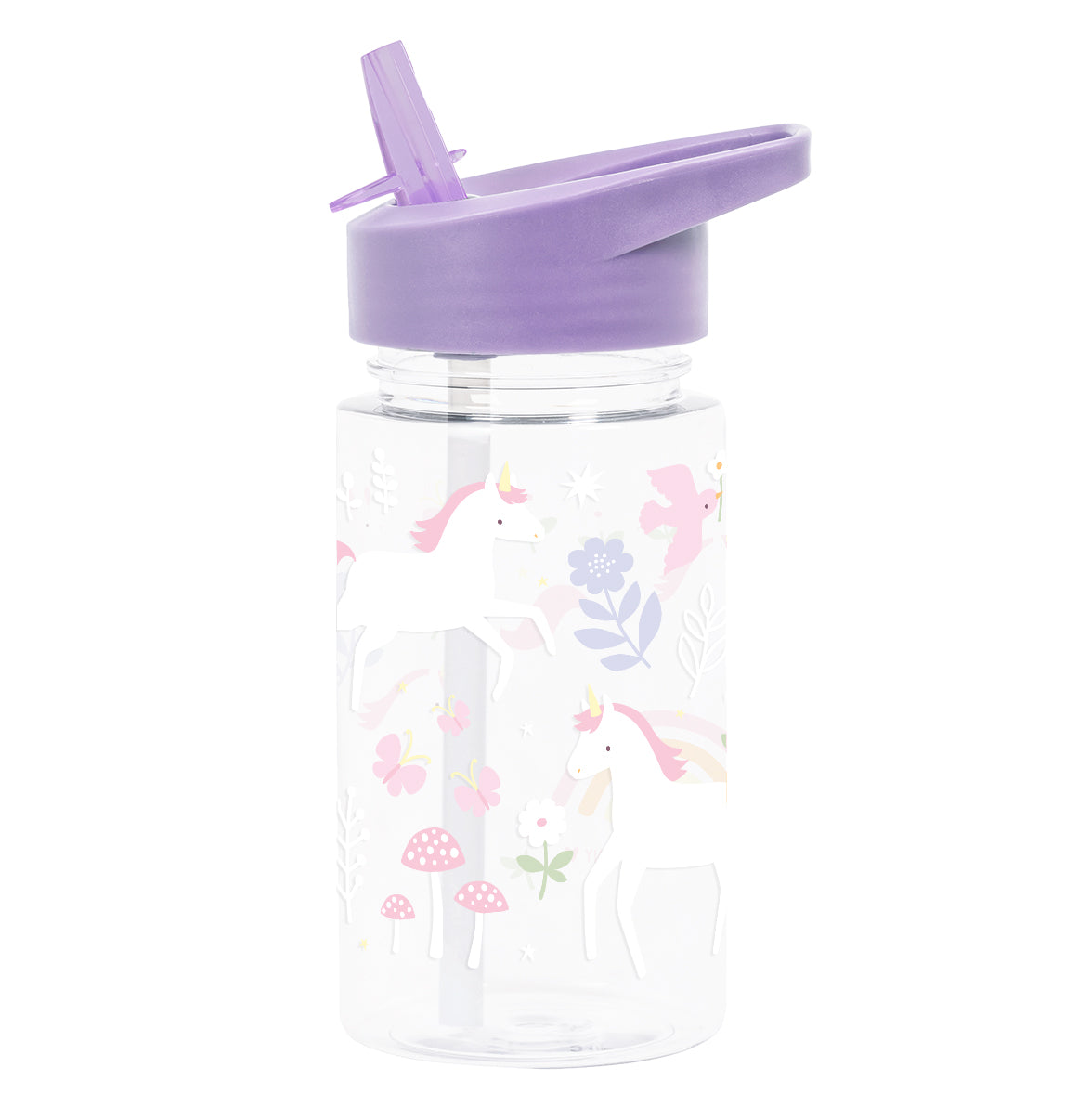 Blue bisou water bottle