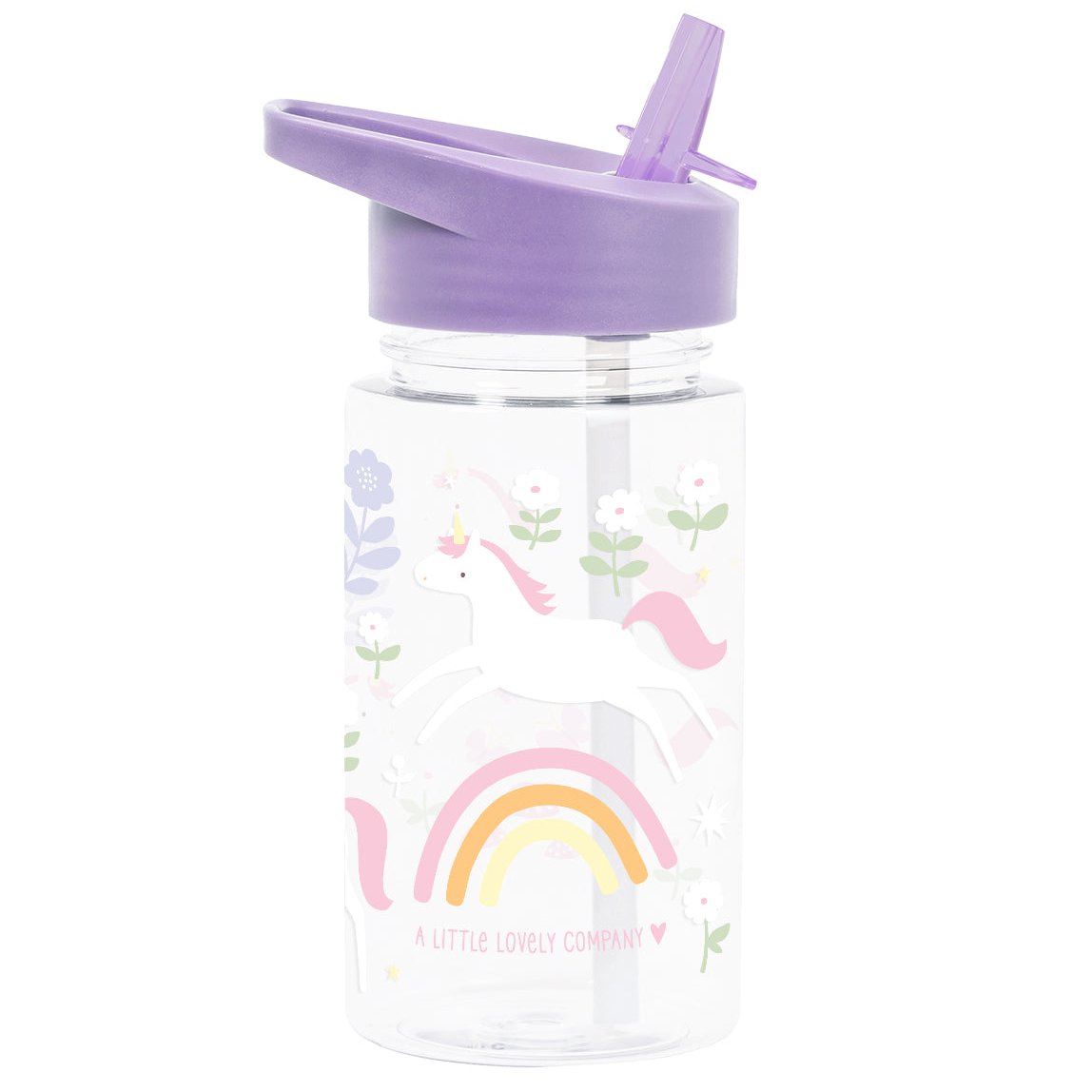 Blue bisou water bottle