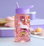 Blue bisou water bottle