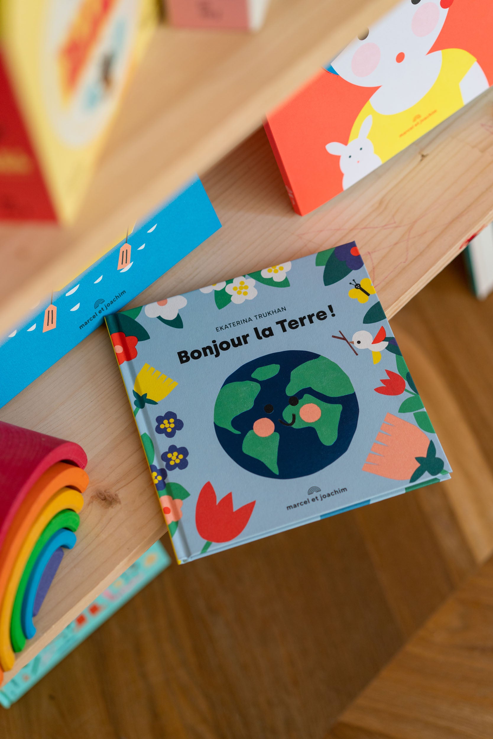 Livre BONJOUR LA TERRE !