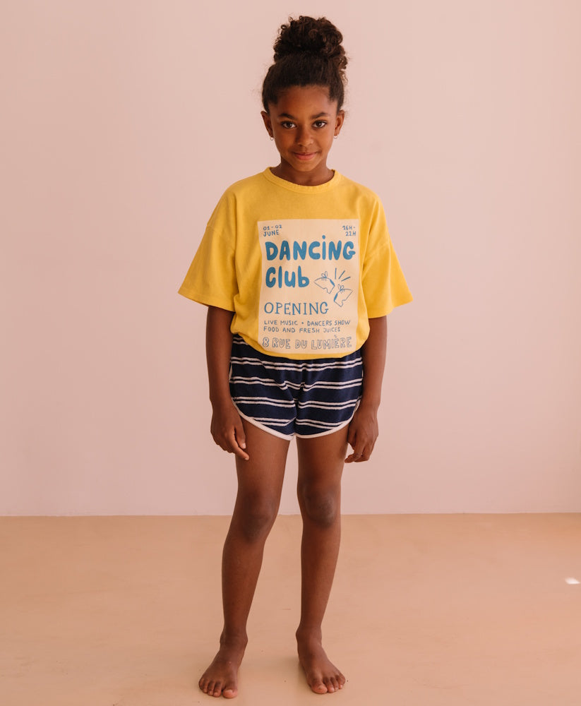 Juju Navy Stripes Shorts